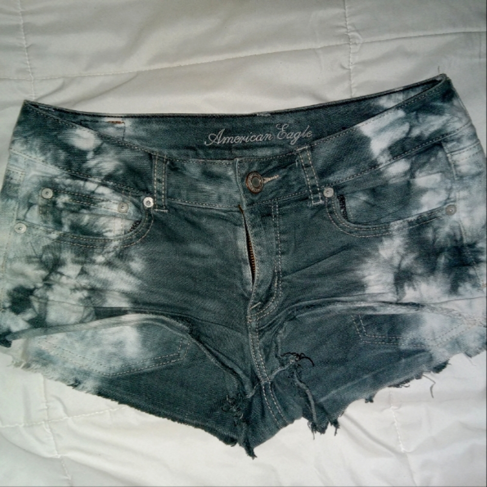 American Eagle Acid Wash Jean Short